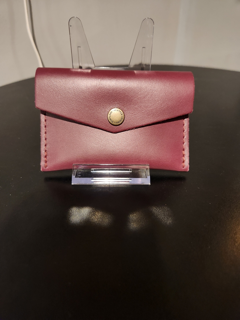 Portland Leather Mini Envelope Card Wallet